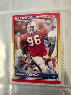 1990 Score Cortez Kennedy Rookie Card