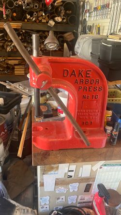 Arbor press DAKE. 1c