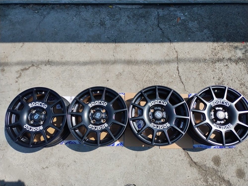 Sparco Terra All Terrain Wheels Rims Original Aftermarket Racing Rally Off-road Gsr Blades Si Mesh Work Honda Acura SSR Volk BBS Mugen Spoon Replica