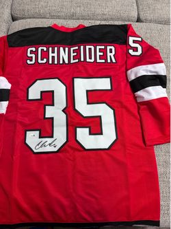 Cory Schneider Signed Autograph Custom Jersey- JSA Coa - New Jersey Devils