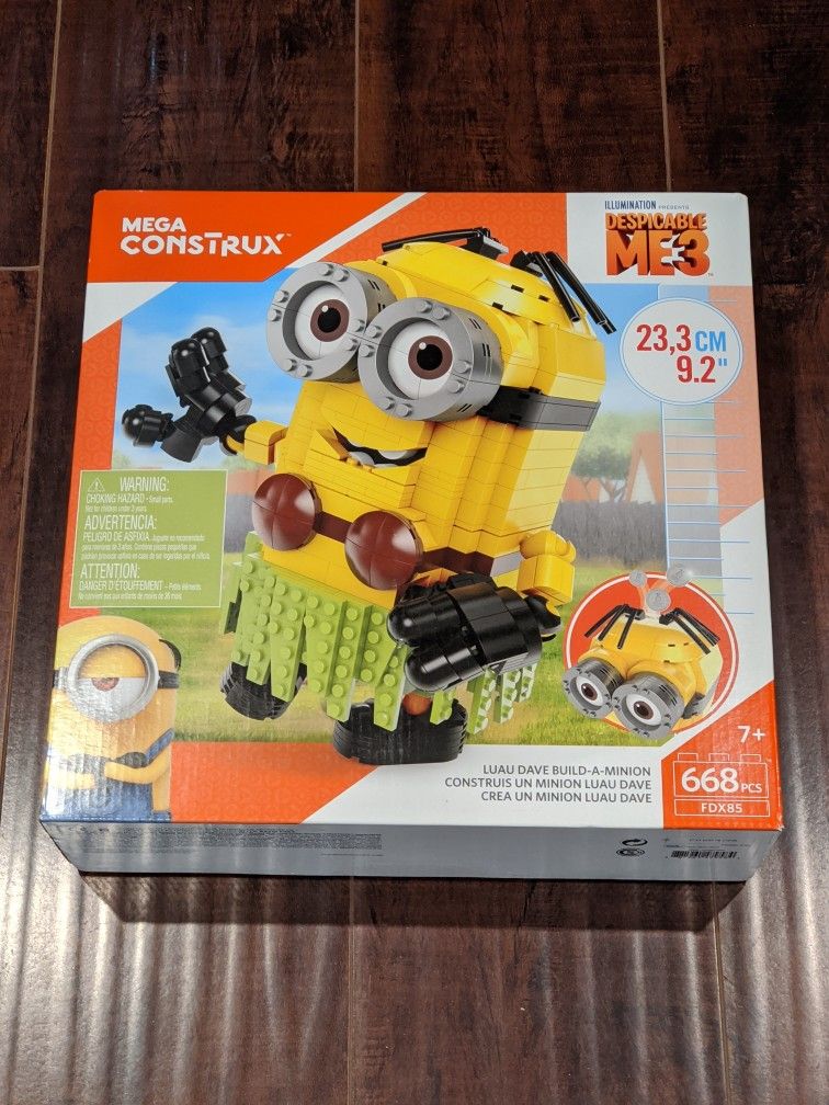 Brand New Mega Construx Minion way below Amazon price
