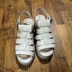 SODA platform Wedge Sandals