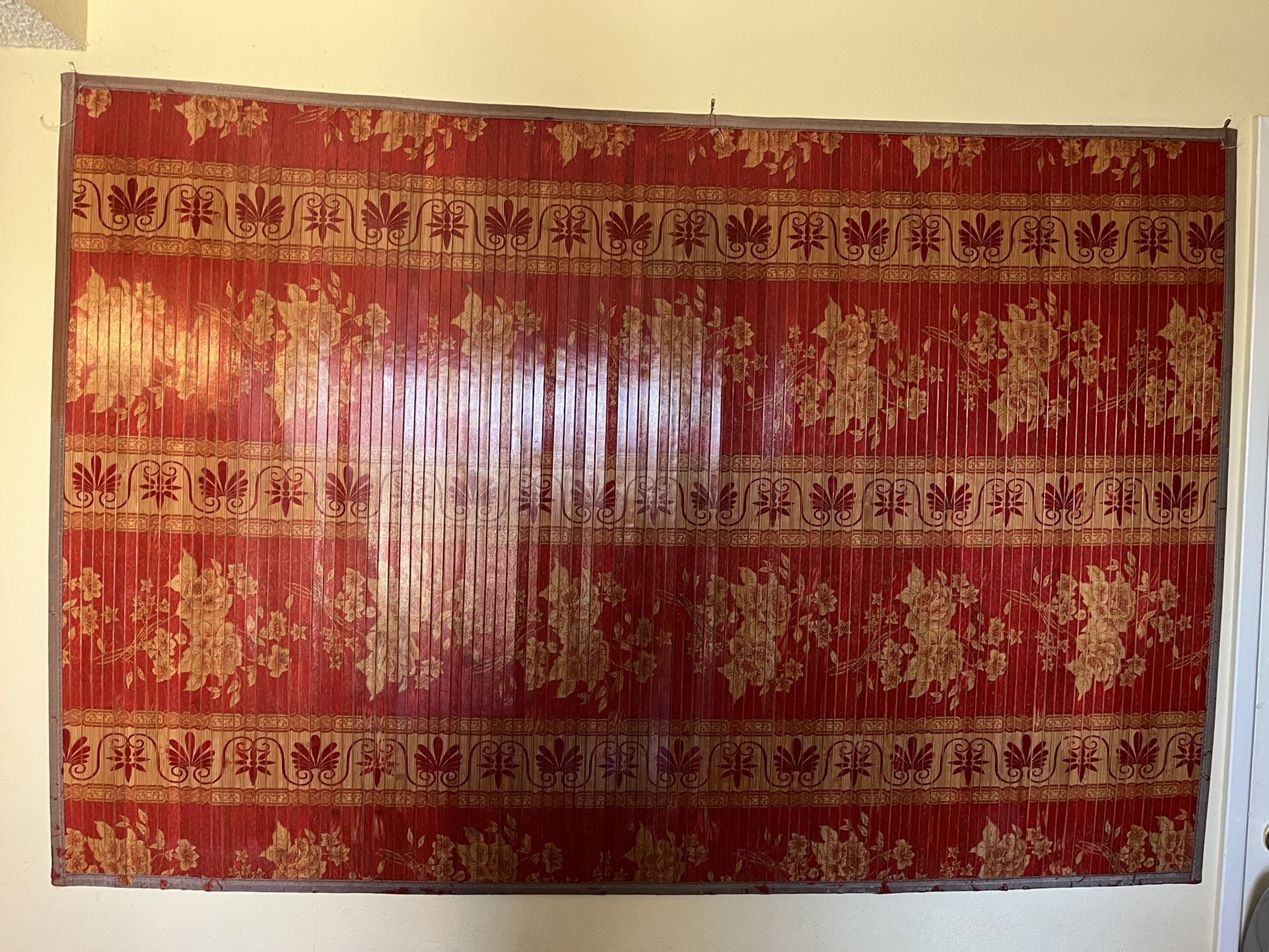 Chinese bamboo carpet