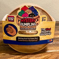 The Original Mystery Dumpling Gold Glitter Edition Squishy Collectible Toy