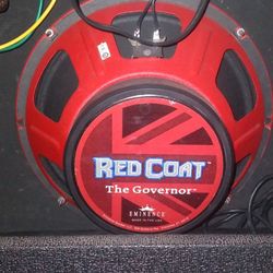 Eminence The Governor Red Coat Series Guitar Speaker 