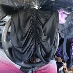 Black Spandex Skirt SizeM