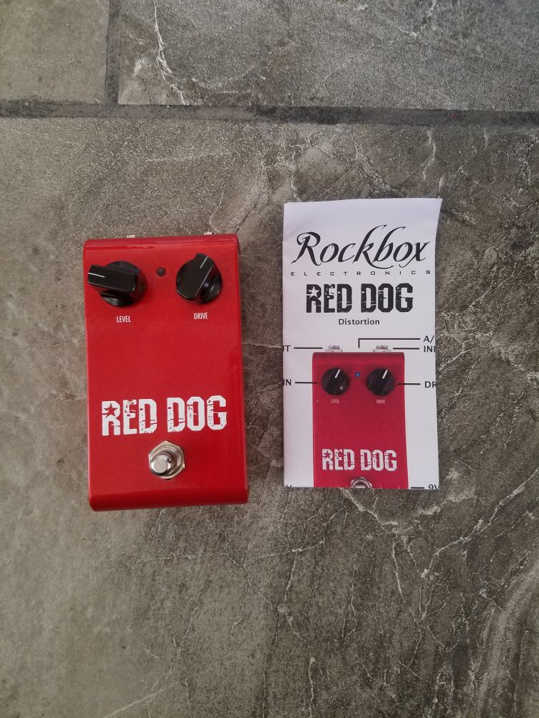ROCKBOX RED DOG OVERDRIVE/DISTORTION for Sale in El Paso, TX - OfferUp