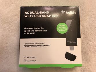 AC Dual-Band Wi-Fi USB Adapter