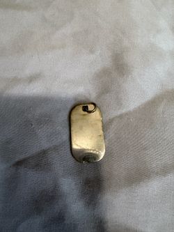 925 silver engraveable dog tag charm