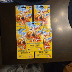 One Piece Card Game 5 Packs