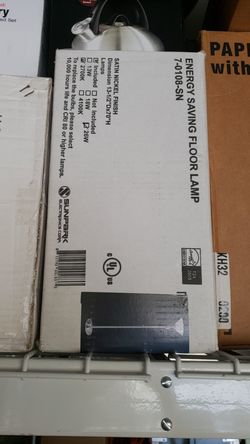 TWO BRAND NEW LAMPS