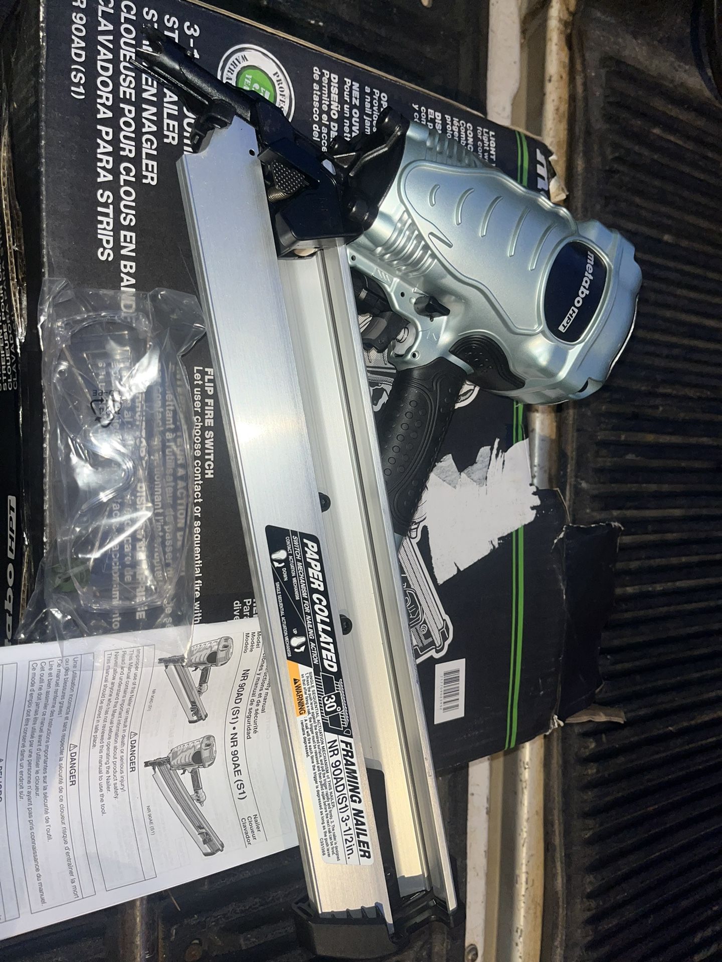 Metabo framing nailer