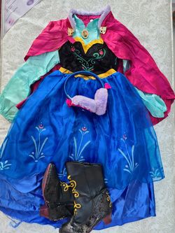 Complete Ana Costume Size 4. Shoes 11/12
