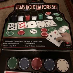 TEXAS HOLD’EM POKER SET