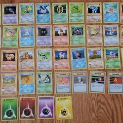 41 Shadowless Base Set Pokemon Cards