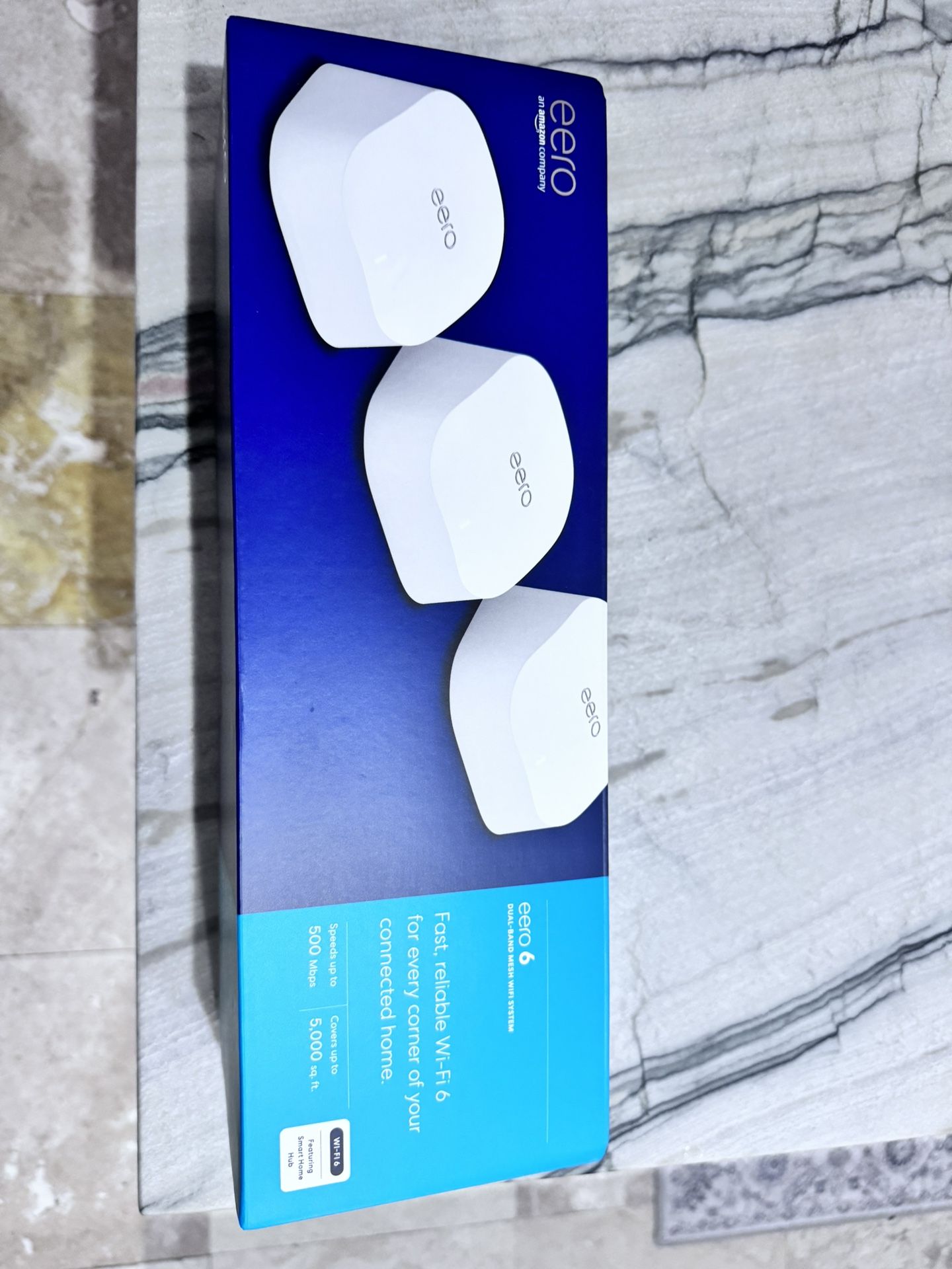 Amazon eero 6 Mesh Wi-Fi 6 System (3-pack)