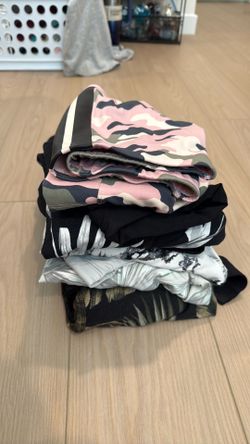 5 sets of pink work out outfits