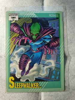 1991 Marvel Card Sleepwalker