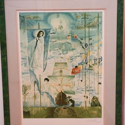 Salvador Dali Lithograph "The Discovery Of America By Christopher Columbus" Signed