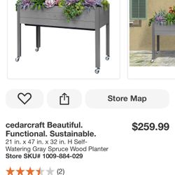 Cedarcraft  Self Watering Planter