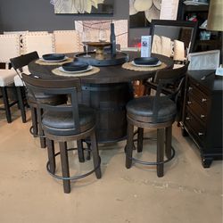 Counter Height Table With 4 Chairs