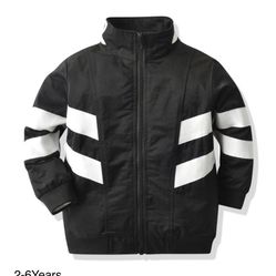 Black Windbreaker 