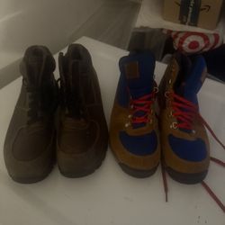 Timberland And Nike Boots Size 13