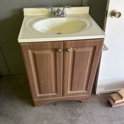 Vanity Cabinet With Sink Top