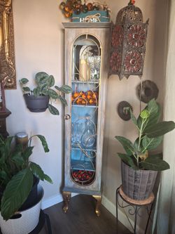 Rustic wine cabinet