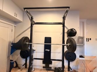 Like new PRX functional trainer gym package
