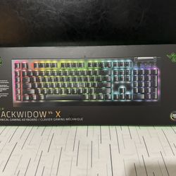 Razer Blackwidow V4 X Mechanical Gaming Keyboard 