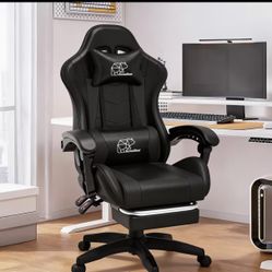 🔥 Brand New Gaming/Office Chair with Lumbar support and footrest – Still in Box! 🔥