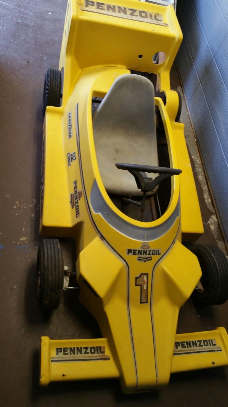 Vintage Pennzoil Go Kart