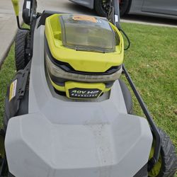 RYOBI 40V HP BRUSHLESS SELF PROPELLED LANW MOWER NO BAG TOOL ONLY 