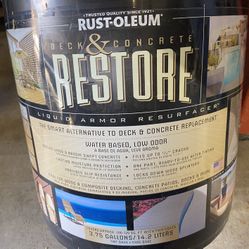 Deck And concrete Restore - Free