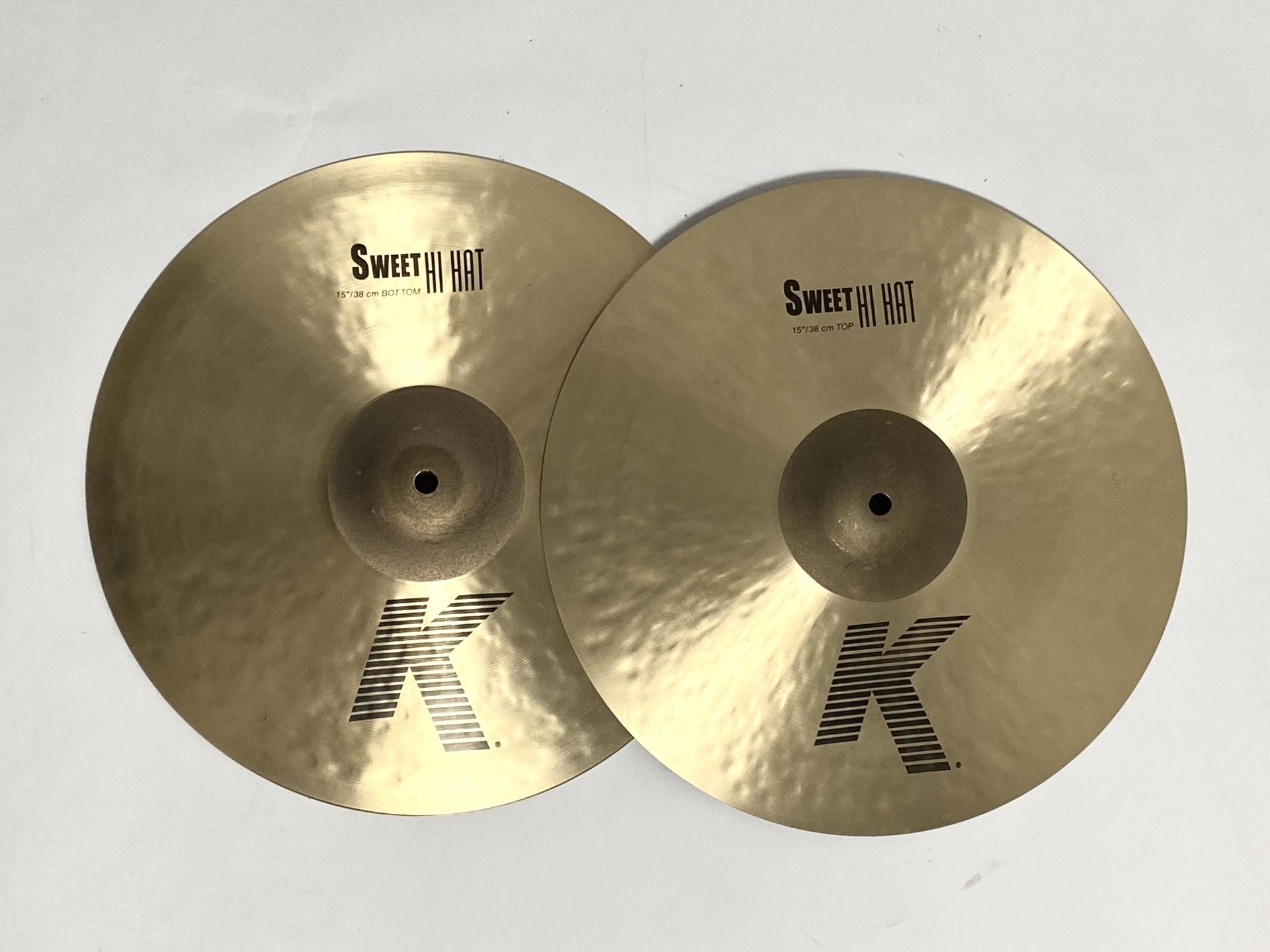 Zildjian 15” K Sweet Hi Hat Cymbals