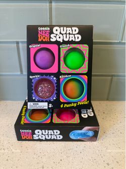 Needoh Quad Squad 4-pack & more Brand New AUTHENTIC