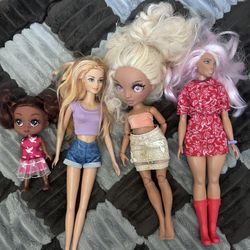 Variety Of Dolls