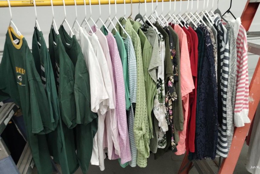 Variety Of Women's Clothes