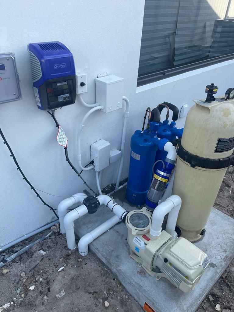 Pool heater heat / exchanger pump HES 3AC