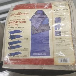 Two Eddie Bauer 15° Camping Sleeping Bags