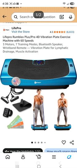 LifePro Rumblex Plus Prp 4D