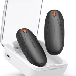 Hand Warmers Rechargeable 2 Pack, 14000mAh Electric Hand Warmers with Charging Case, Quick Charge Portable Heater