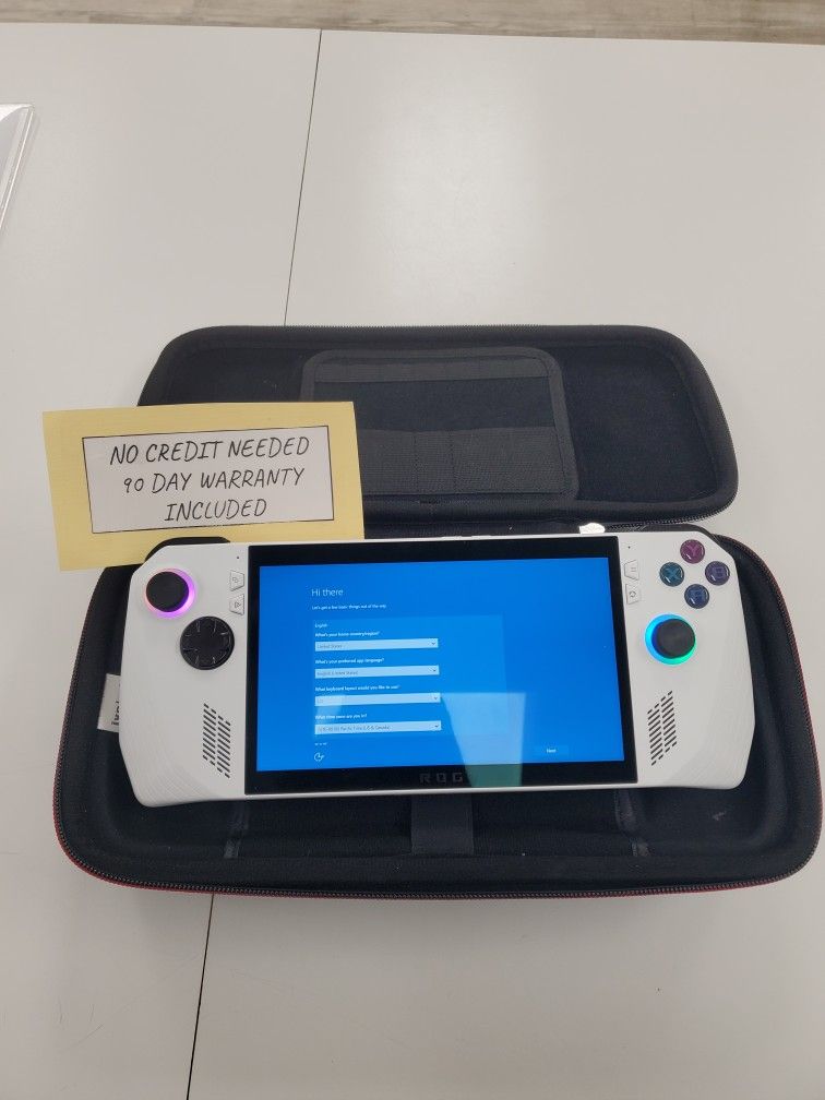 💥 ROG Ally Deal Drop – ASUS ROG Ally 7 inch FHD 120Hz Gaming Handheld AMD Ryzen Z1 Extreme Processor - 512GB - White (Brand New), 512GB Storage – Ju