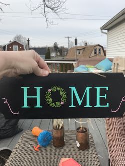 Home sign
