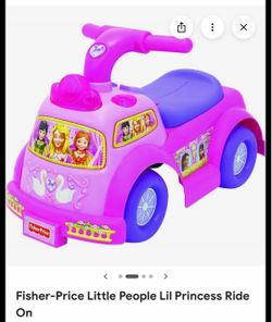 Fisher-Price Little People Lil' Princess Ride On