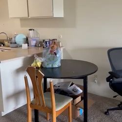 Wooden Dining Table Circular 