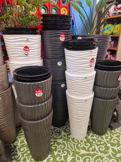 Huge selection of all new outdoor lightweight polyresin Planters
