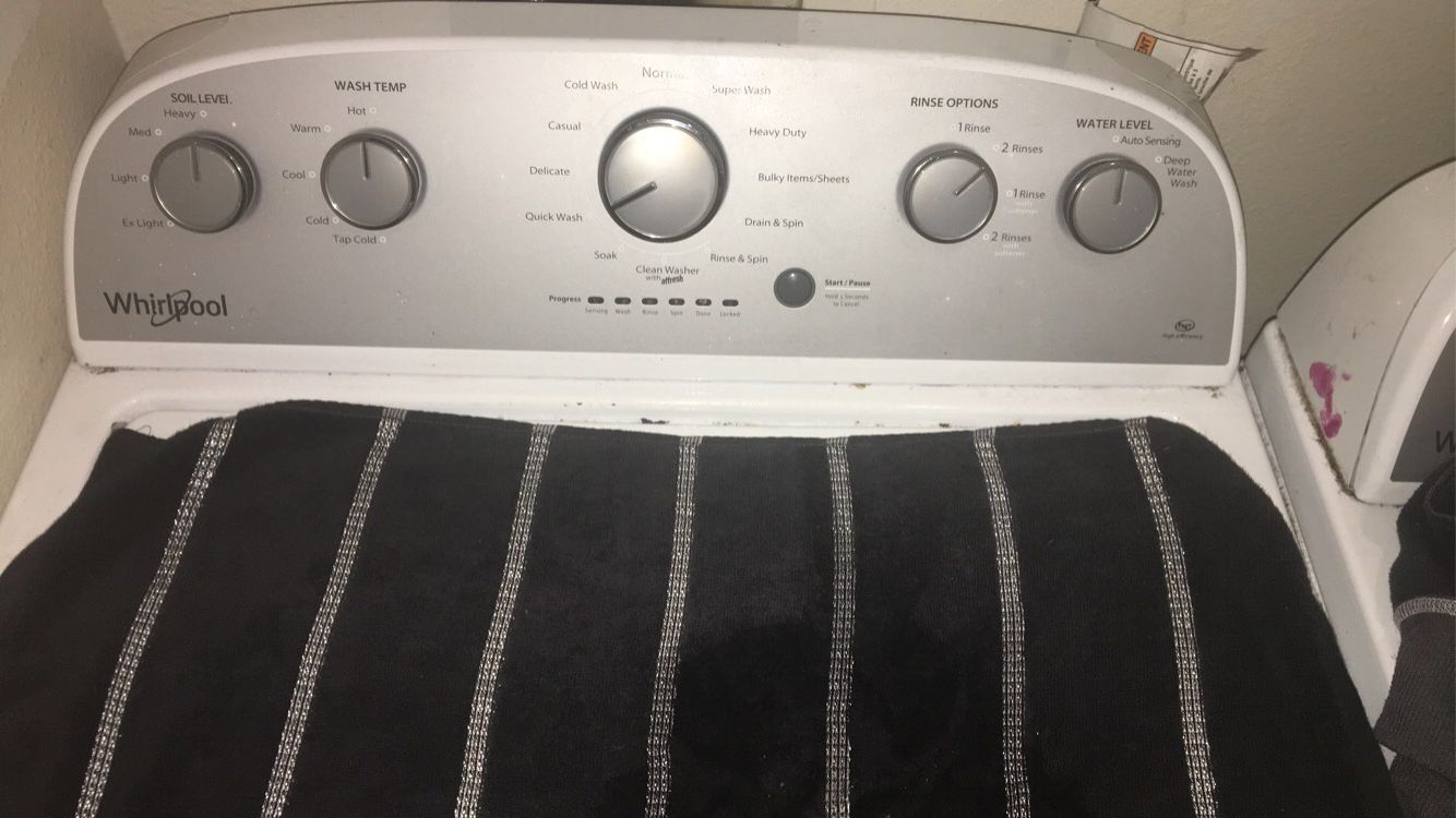 Whirlpool  3.5-cu ft Top-Load Washer with Deep Water Wash