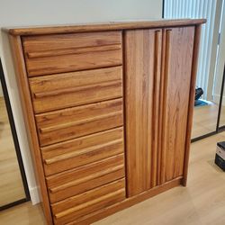 Vintage Wooden Dresser